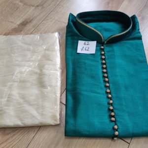 Pure Raw Silk Kurtha and Pyjama